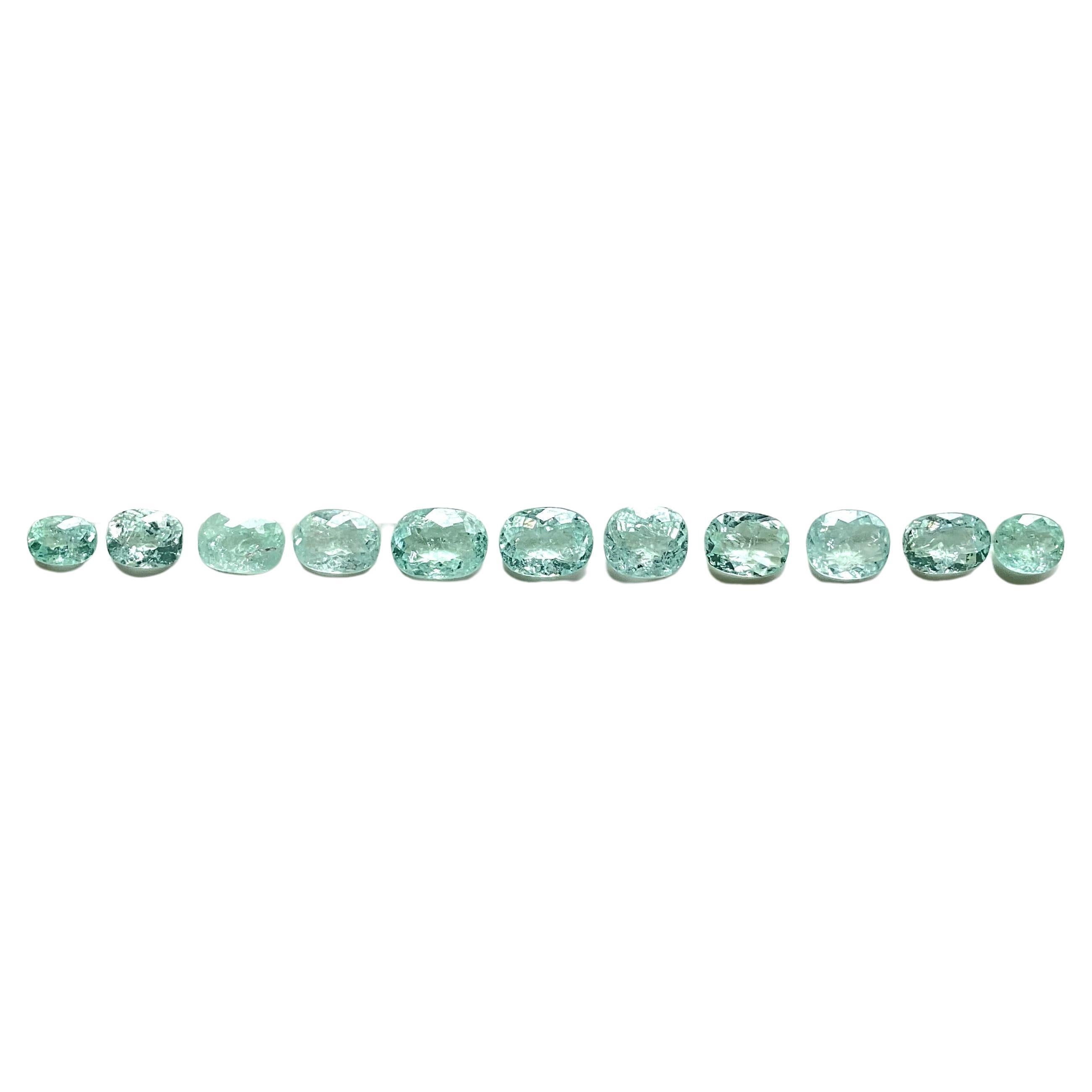 Tourmaline Paraiba certifiée 36,04 carats de taille ovale pour la bijouterie d'art