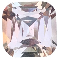 Certifié 3.85 Carat Natural Loose Imperial Topaz Cushion Cut Gemstone