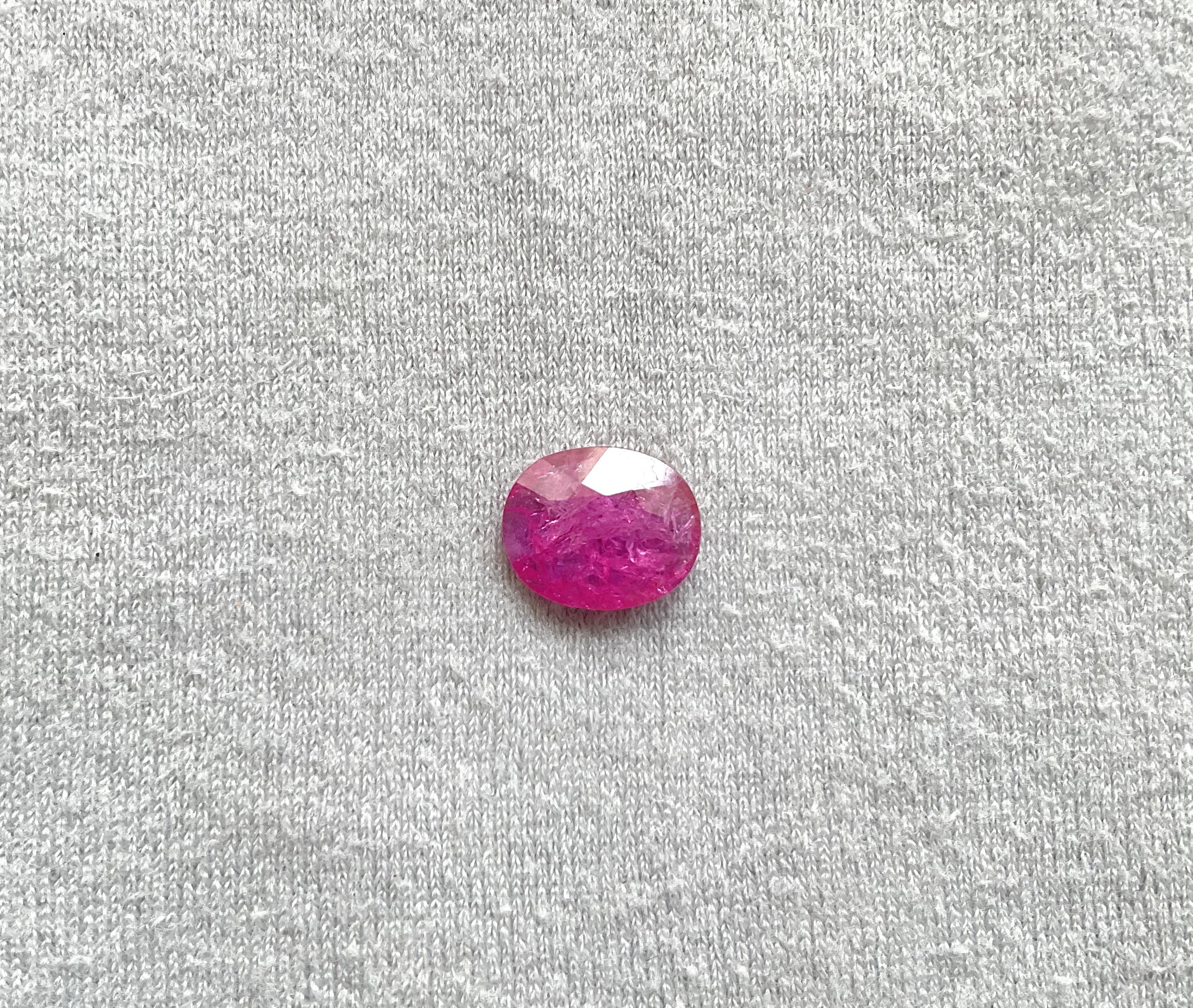Certified 3.89 Carats Mozambique Ruby Oval Faceted Cut stone No Heat Natural Gem

Weight: 3.89 Carats
Size: 12x10x3 MM
Pieces: 1
Shape: Faceted Oval cut stone