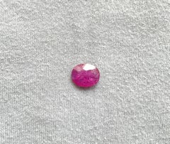 Zertifiziert 3.89 Karat Mosambik Rubin Oval Facettenschliff Stein keine Hitze natürlichen Edelstein