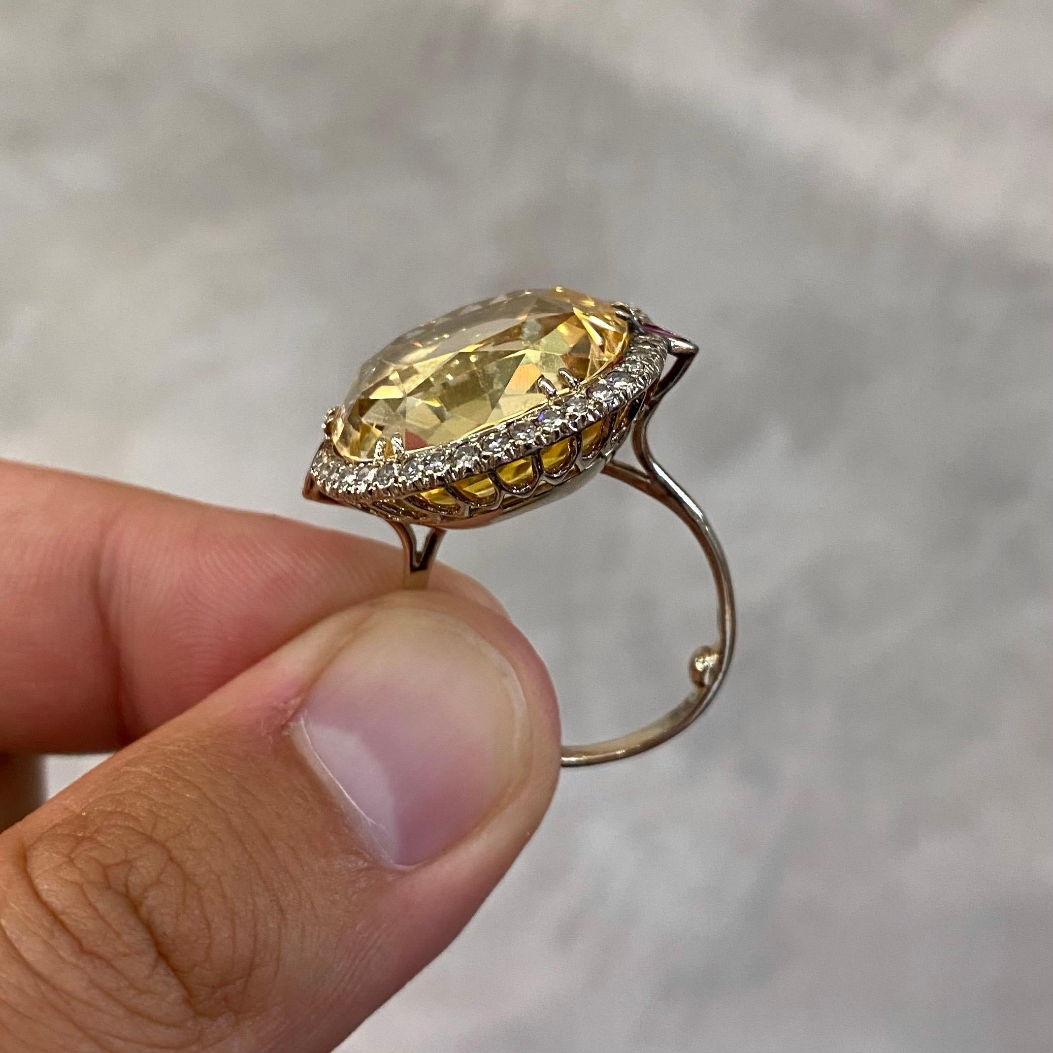 ceylon yellow sapphire ring
