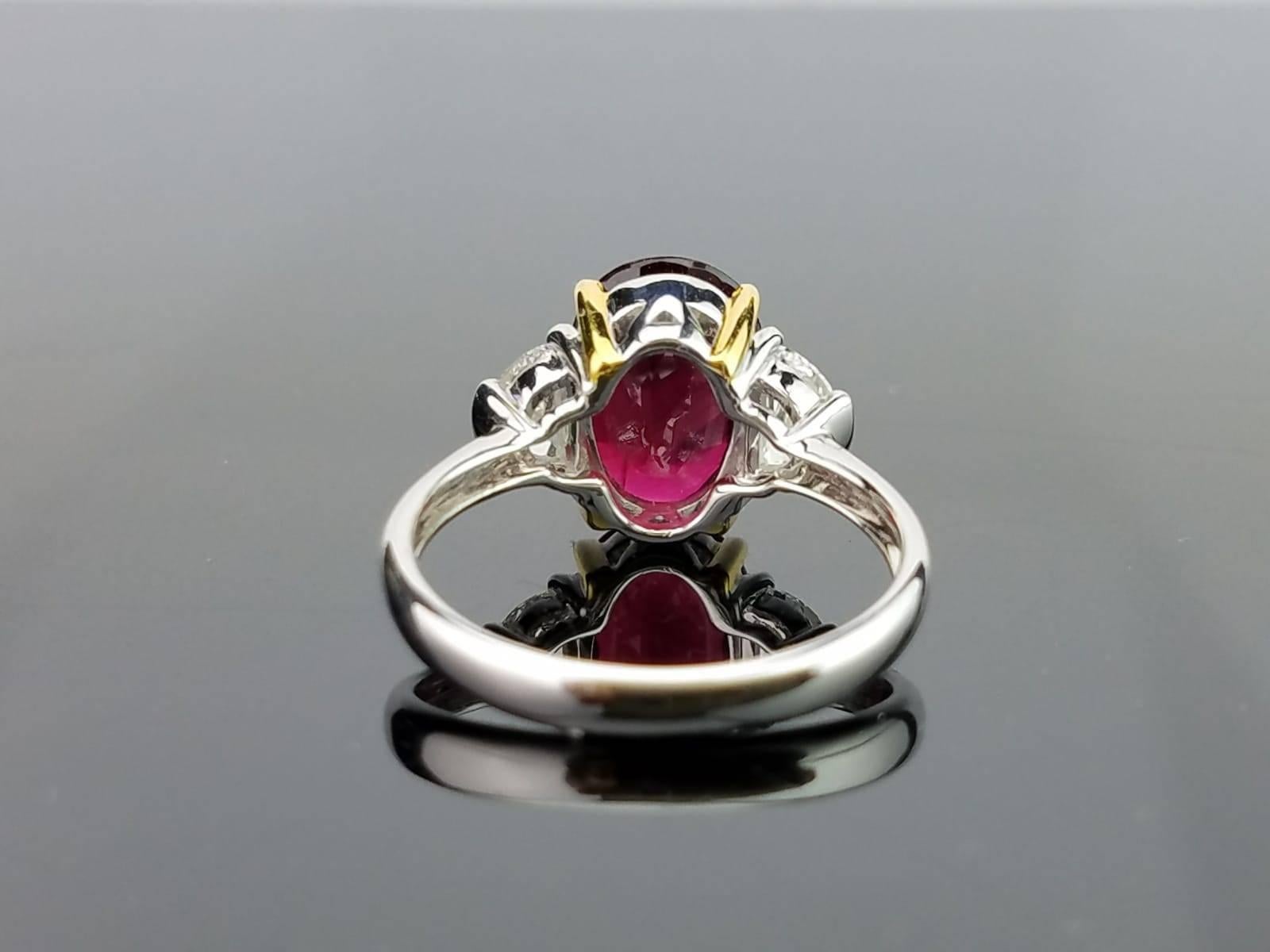 mozambique ruby ring