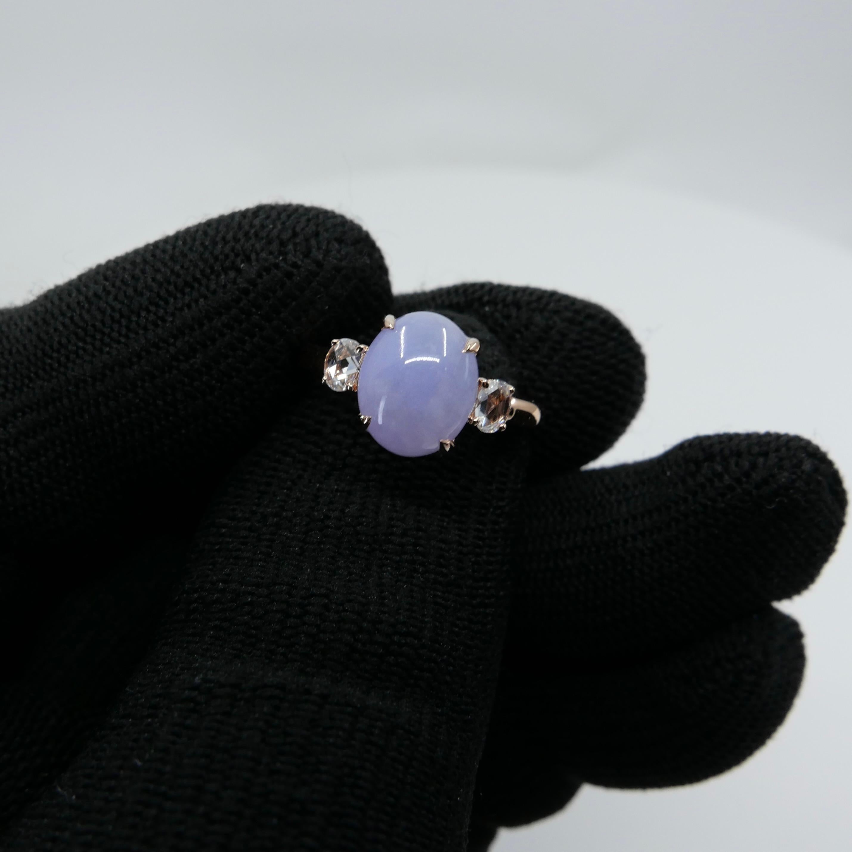 lavender stone ring