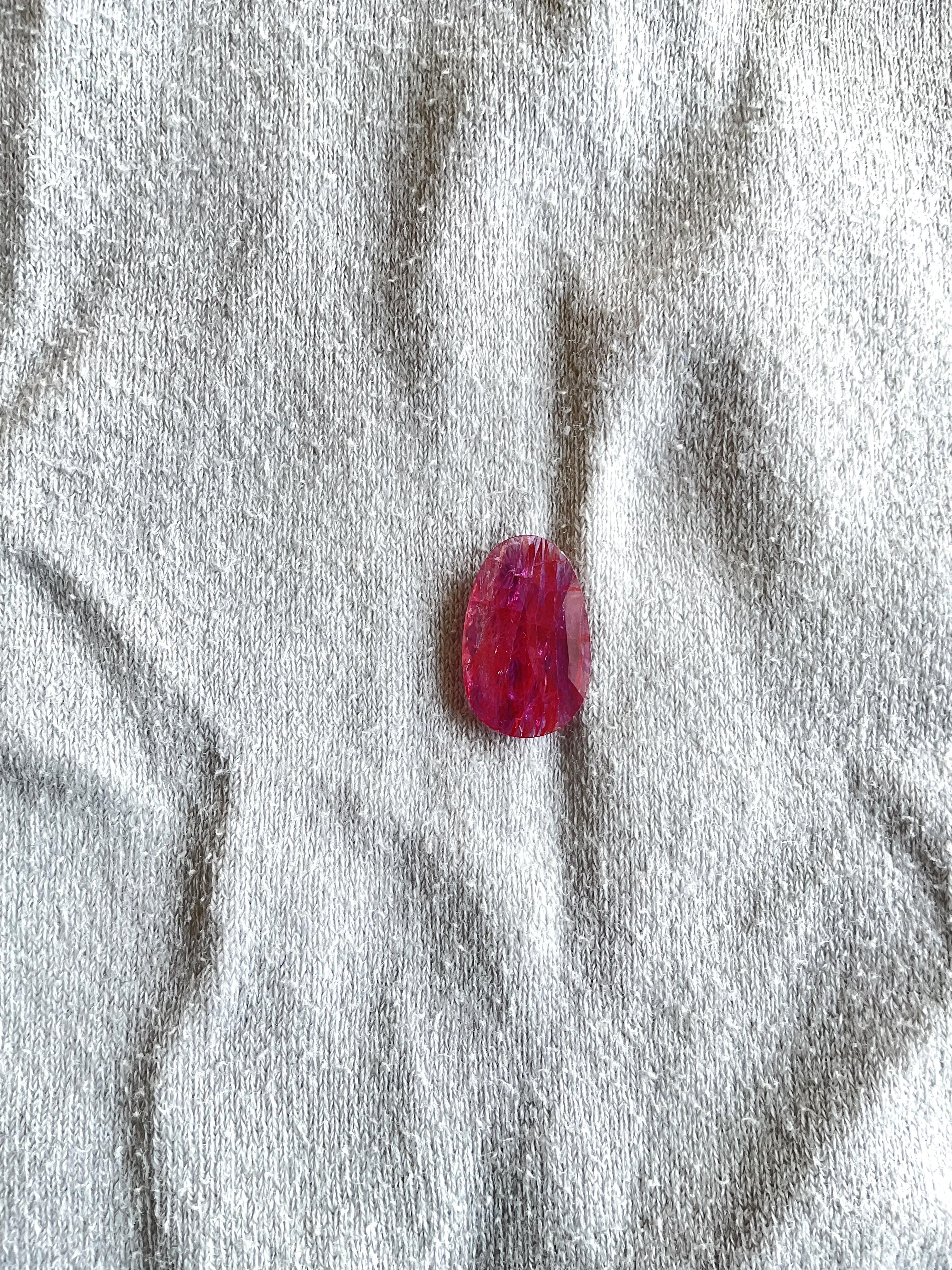 Certified 4.12 Carats Mozambique Ruby Oval Faceted Cut stone No Heat Natural

Weight: 4.12 Carats
Size: 15x10x2.5 MM
Pieces: 1
Shape: Faceted Oval cut stone