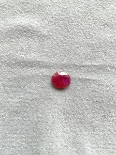 Zertifiziert 4.23 Karat Mosambik Rubin Oval Facettenschliff Stein keine Hitze natürlichen Edelstein