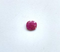 Zertifiziert 4.77 Karat Mosambik Rubin Oval Facettenschliff Stein keine Hitze natürlichen Edelstein