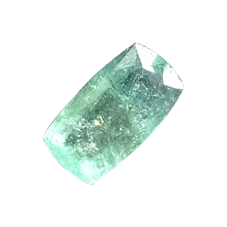 Turmalina Paraiba azul certificada de 5,17 quilates, talla cojín, para joyería fina