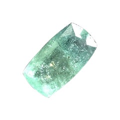 Certified 5.17 Carats Blue Paraiba Tourmaline Cushion Cut Stone for Fine Jewelry