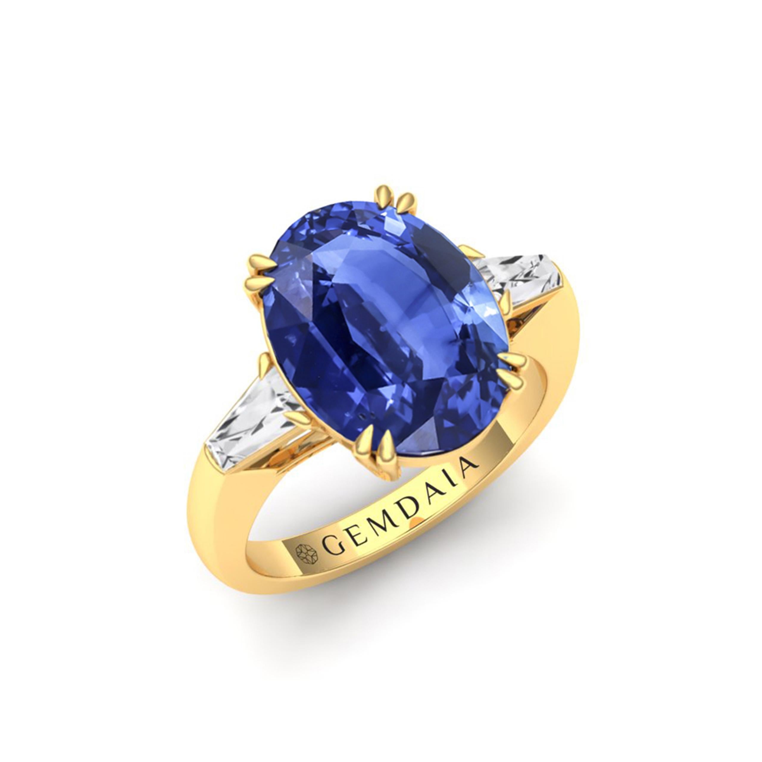 ceylon sapphire ring vintage