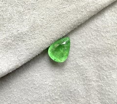 Certified 8.62 Carats Green Paraiba Tourmaline Pear Cut Stone for Fine Jewelry