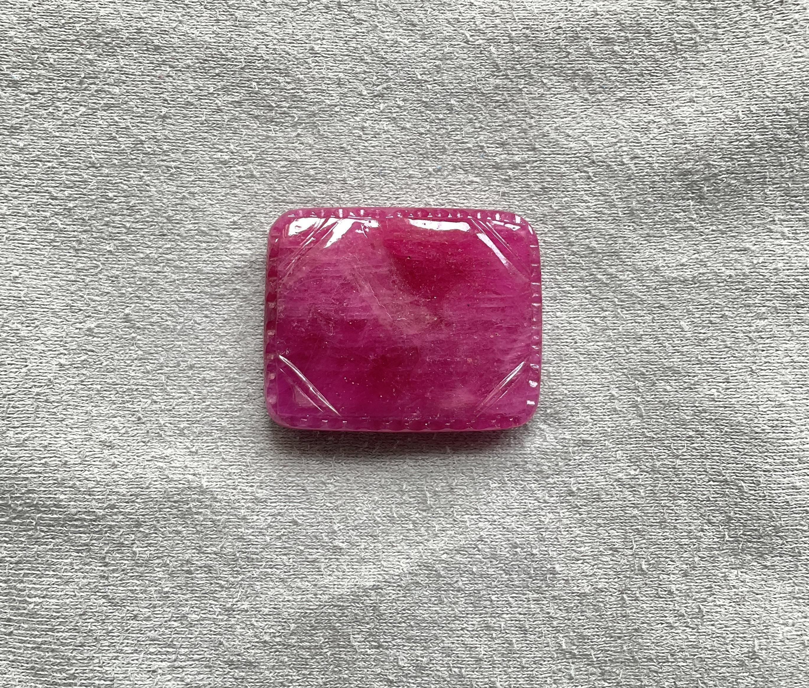 Certified 89.35 Carats Ruby Mozambique Carved Specimen Heated For Fine Jewelry

Gemstone - Ruby
Weight: 89.35 Carats
Pieces: 1
Shape: Carved Specimen