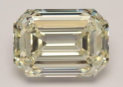 Certified 9.05 Carat VVS Quality Emerald Cut Diamond 