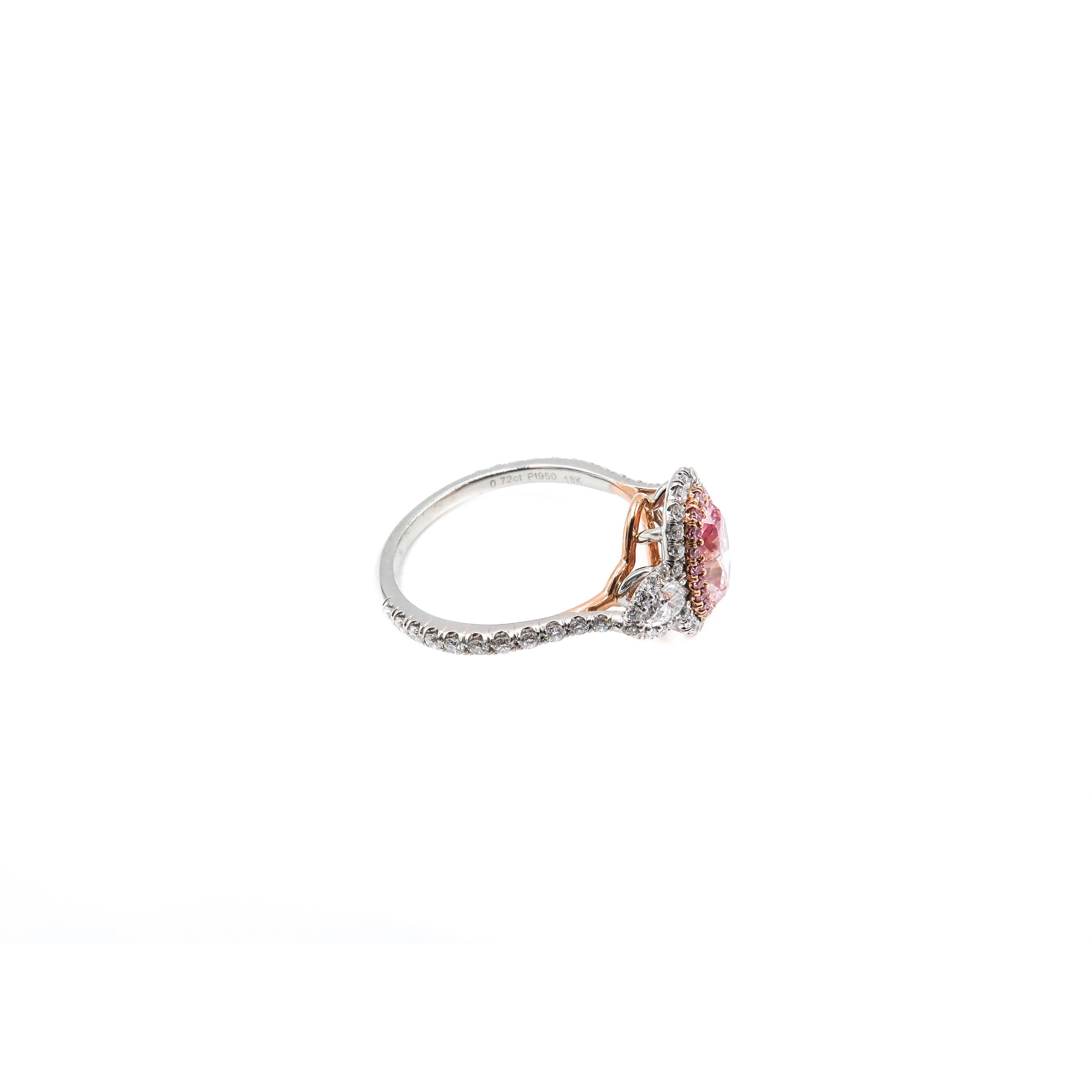 pink argyle diamond rings for sale