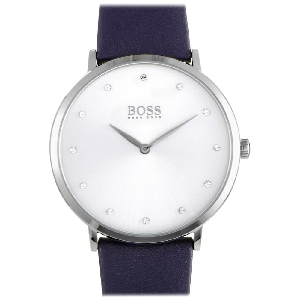 Certified Authentic and Warranty, Hugo Boss Jillian239, Millimeters White Dial For Sale