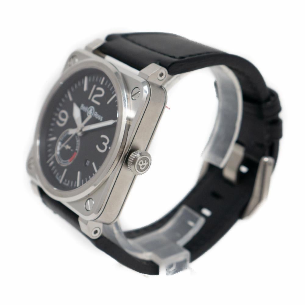 Bell & Ross BR 03 Reference #:BR0397-BL-SI-SCA-2. BR03-97. Verified and Certified by WatchFacts. 1 year warranty offered by WatchFacts.
