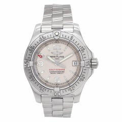 Certified Authentic, Breitling Colt 2580, Silver Dial