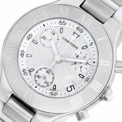Certified Authentic Cartier Must 213588, Black Dial