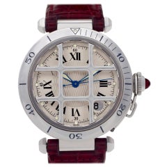 Certified Authentic, Cartier Pasha 4188, White Dial