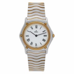 Certified Authentic Ebel Wave 1140, Blue Dial