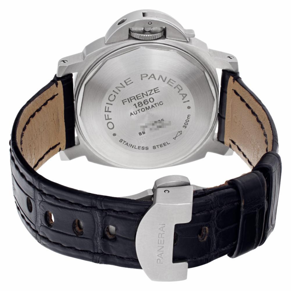 Women's Certified Authentic Panerai Luminor 5700, Blue Dial For Sale