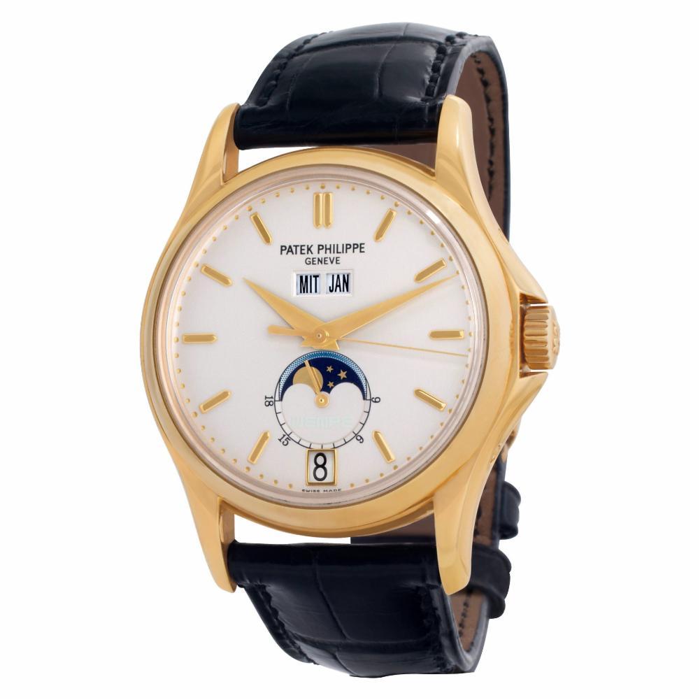 Contemporary Certified Authentic Patek Philippe Annual Calendar 59880, Black Dial