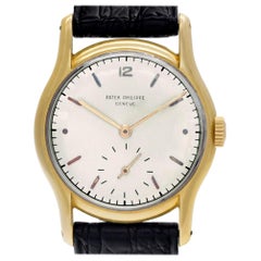 Certified Authentic Patek Philippe Calatrava 14280, Gold Dial
