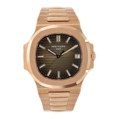 Certified Authentic Patek Philippe Nautilus 117599 Brown Dial