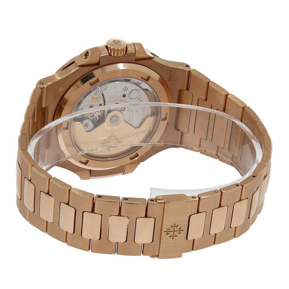 Contemporary Certified Authentic Patek Philippe Nautilus 117599 Brown Dial