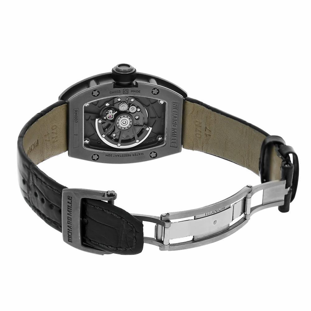 Women's Certified Authentic Richard Mille RM 00780279 Black Dial For Sale