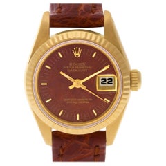 Certified Authentic Rolex Datejust 6960, Black Dial