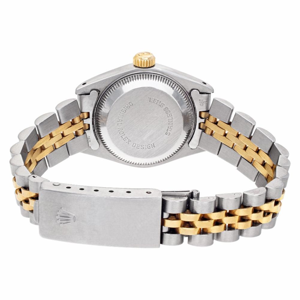 Contemporary Certified Authentic, Rolex Datejust 4188, Gold Dial For Sale