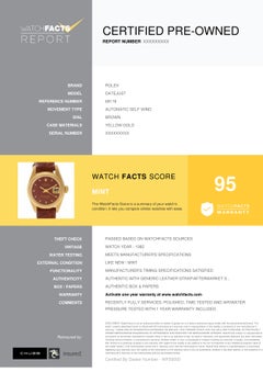 Certified Authentic Rolex Datejust 6960, Black Dial