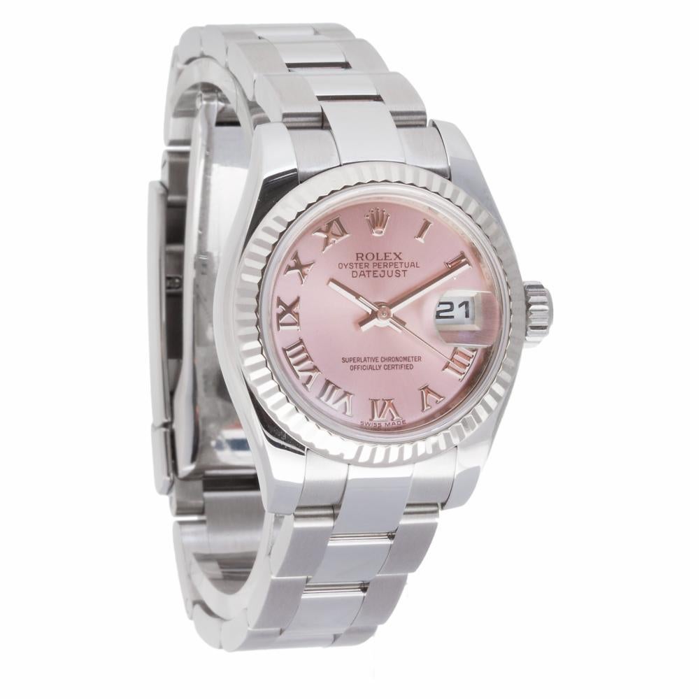 Certified Authentic Rolex Datejust 7020, White Dial In Excellent Condition For Sale In Miami, FL