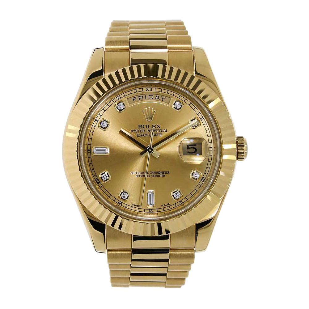 Certified Authentic Rolex Day-Date II40199 For Sale