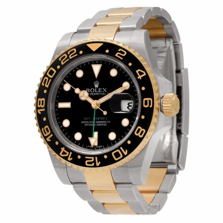 Certified Authentic Rolex GMT Master II14280, Silver Dial For Sale at ...