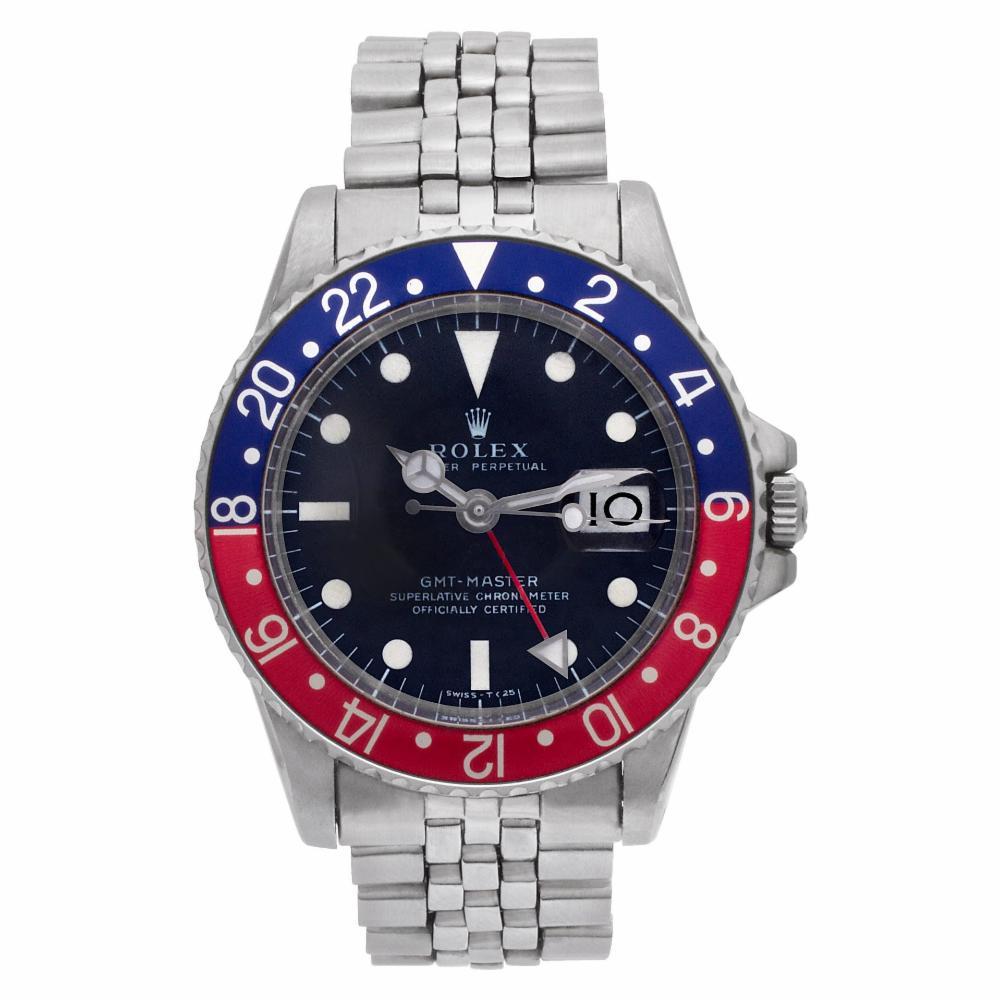 Rolex GMT Master II Reference #:1675. Collectible Rolex GMT-Master 