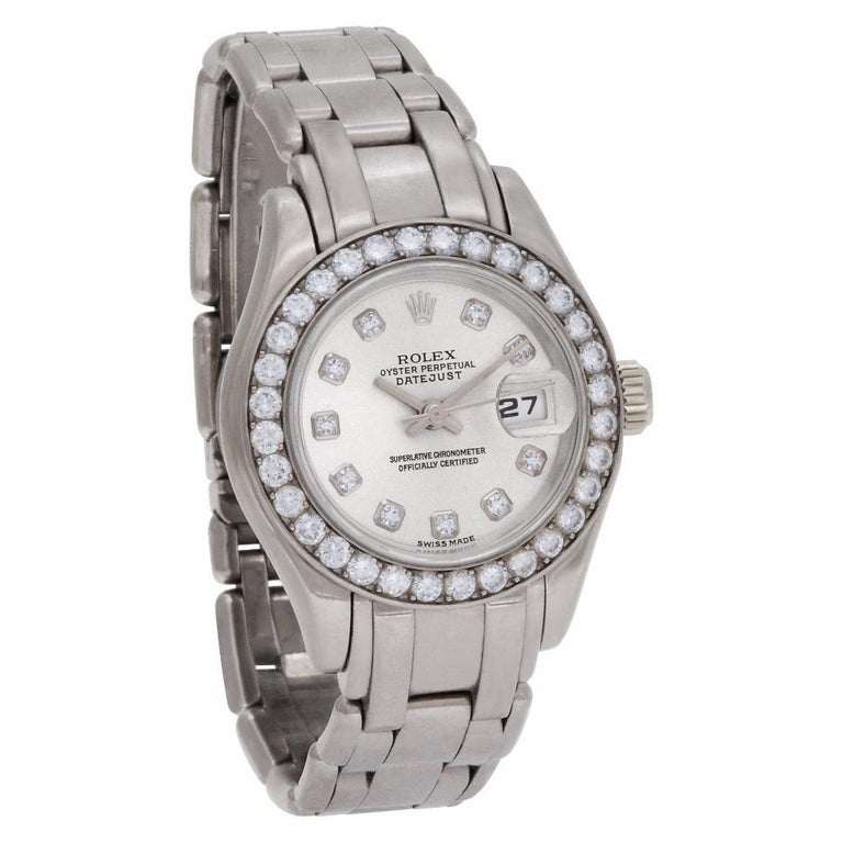 Certified Authentic Rolex Masterpiece 27000, White Dial For Sale at
