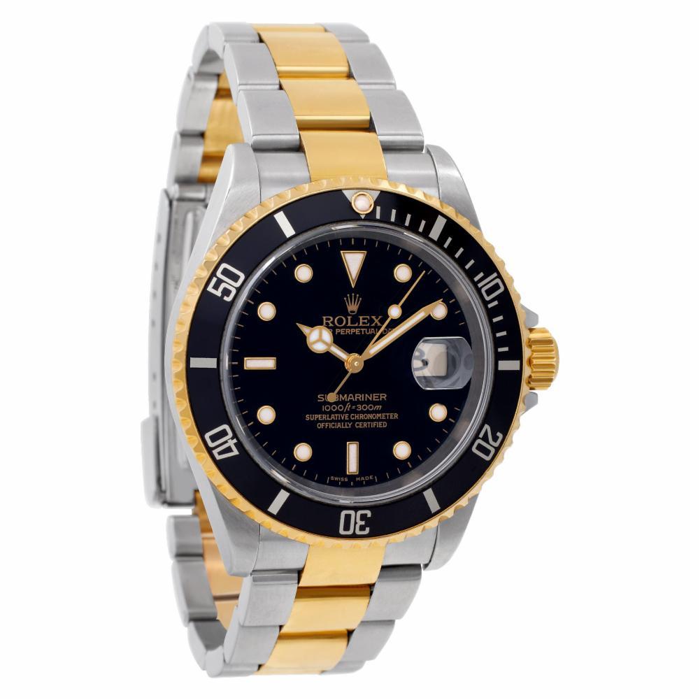 Contemporary Certified Authentic Rolex Submariner 11340, White Dial For Sale