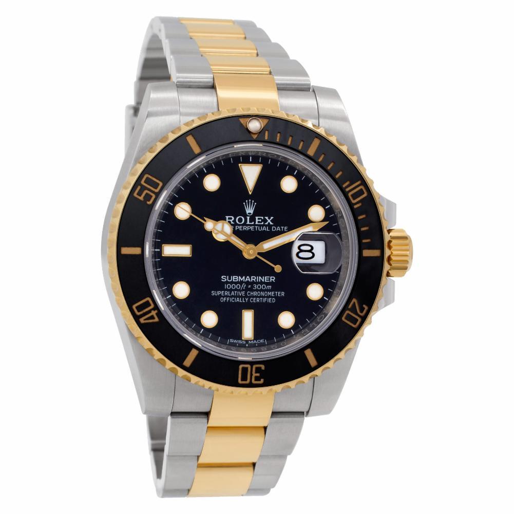 Certified Authentic Rolex Submariner 16080, Beige Dial For Sale at 1stDibs