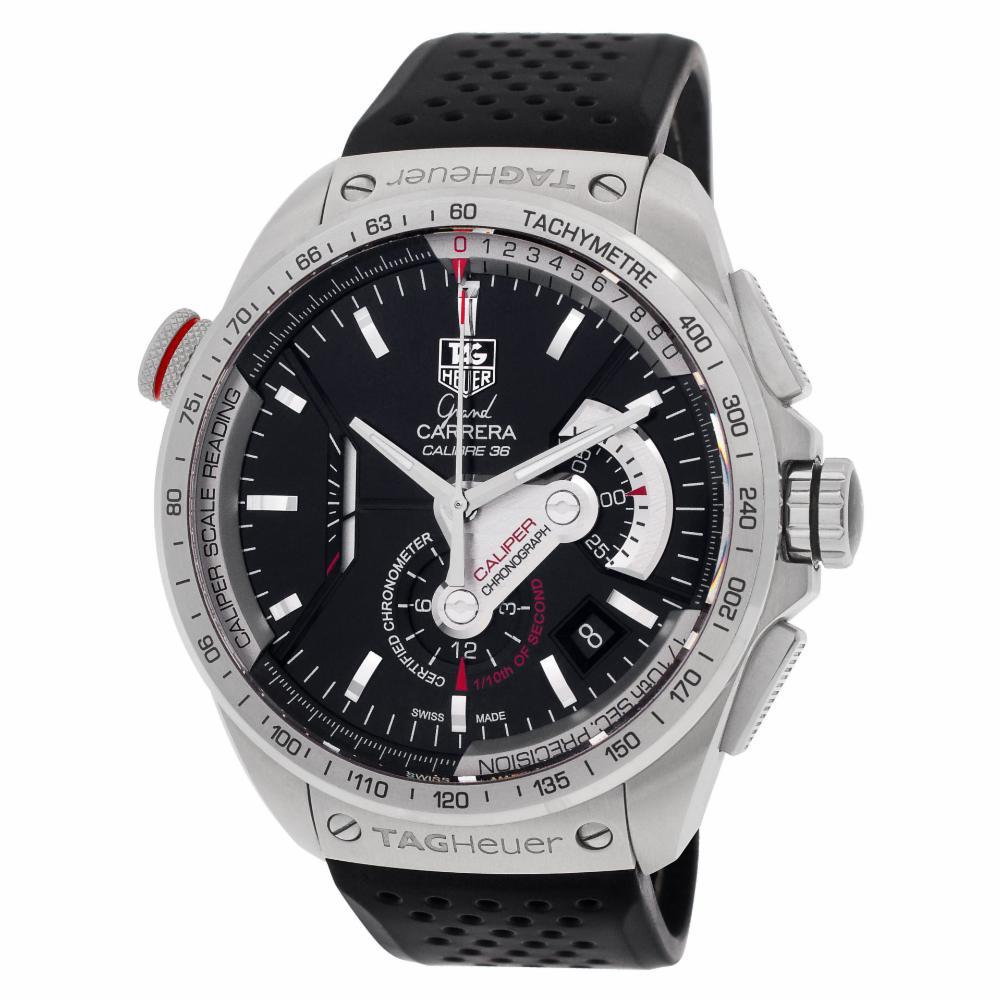 Contemporary Certified Authentic TAG Heuer Carrera 7056, White Dial For Sale