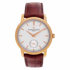 Certified Authentic, Vacheron Constantin Patrimony 19800, Silver Dial