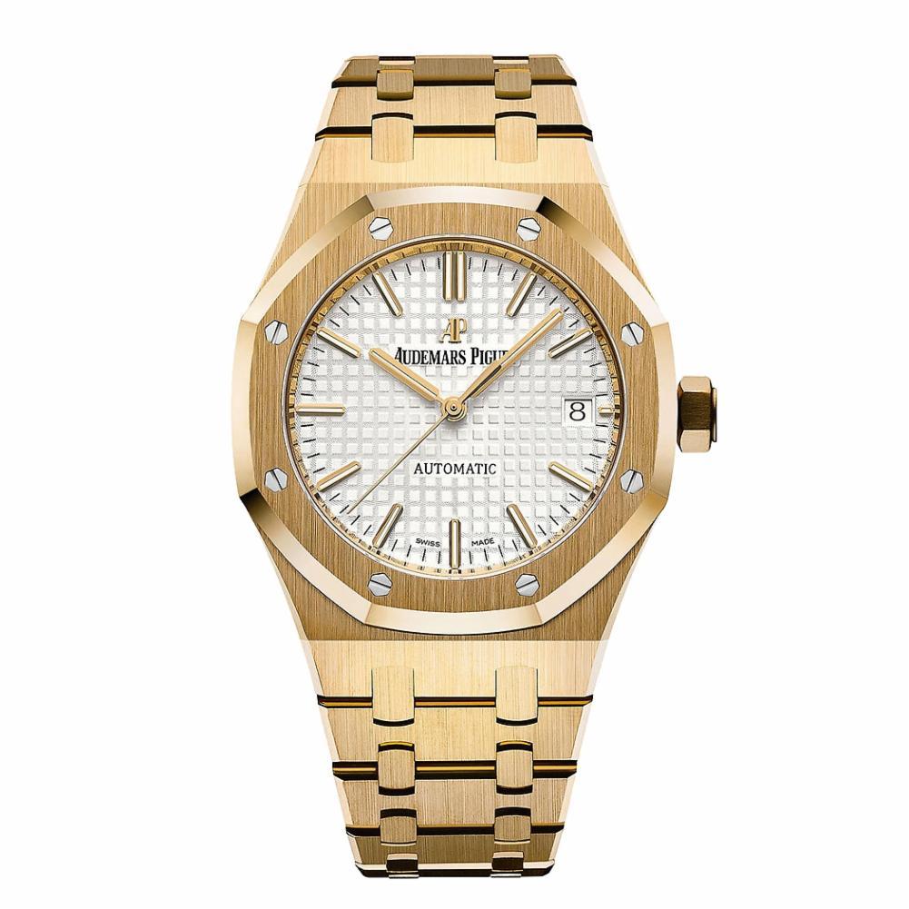 Zertifizierte Echtheit und Garantie, Audemars Piguet Royal Oak 52920, Silber-Zifferblatt im Zustand „Hervorragend“ im Angebot in Miami, FL