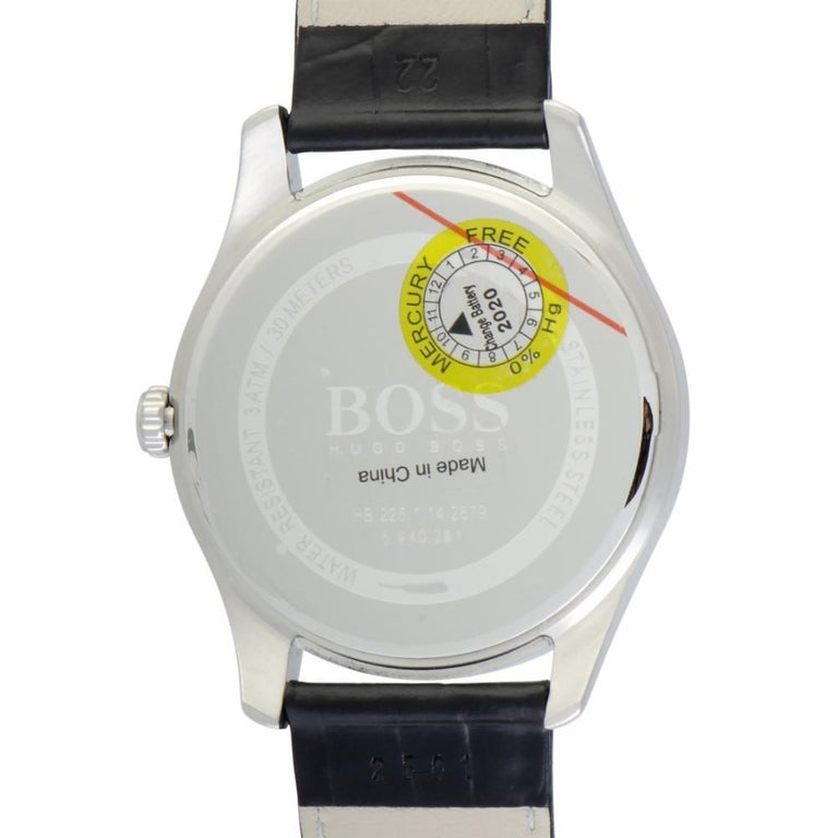 Certified Authentic and Warranty, Hugo Boss Ambassador222 Millimeters
