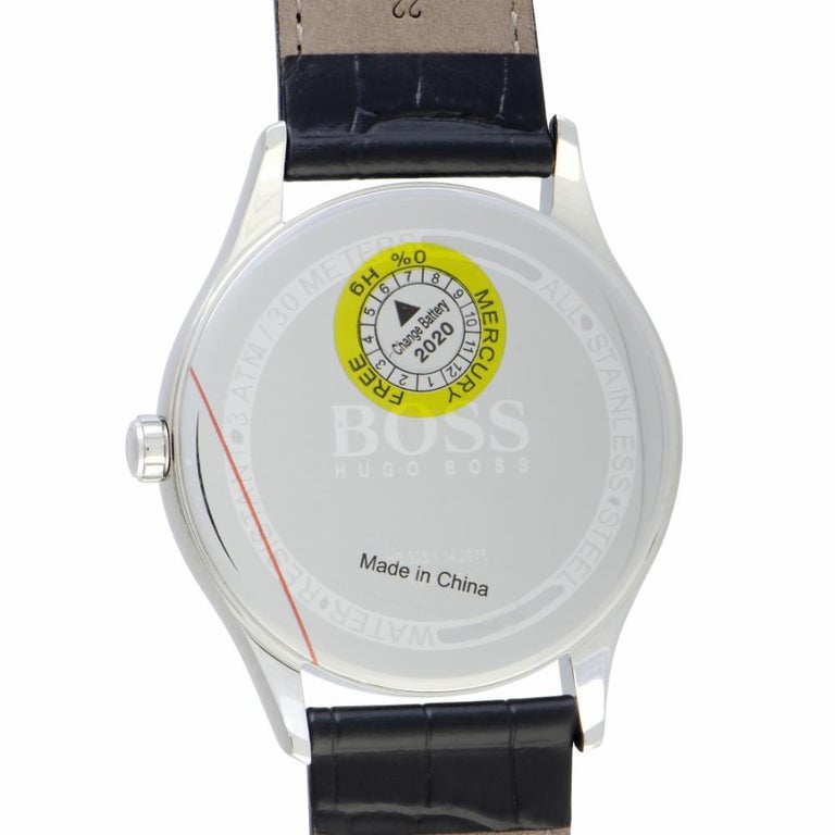 Certified Authentic and Warranty, Hugo Boss Governor299, Millimeters