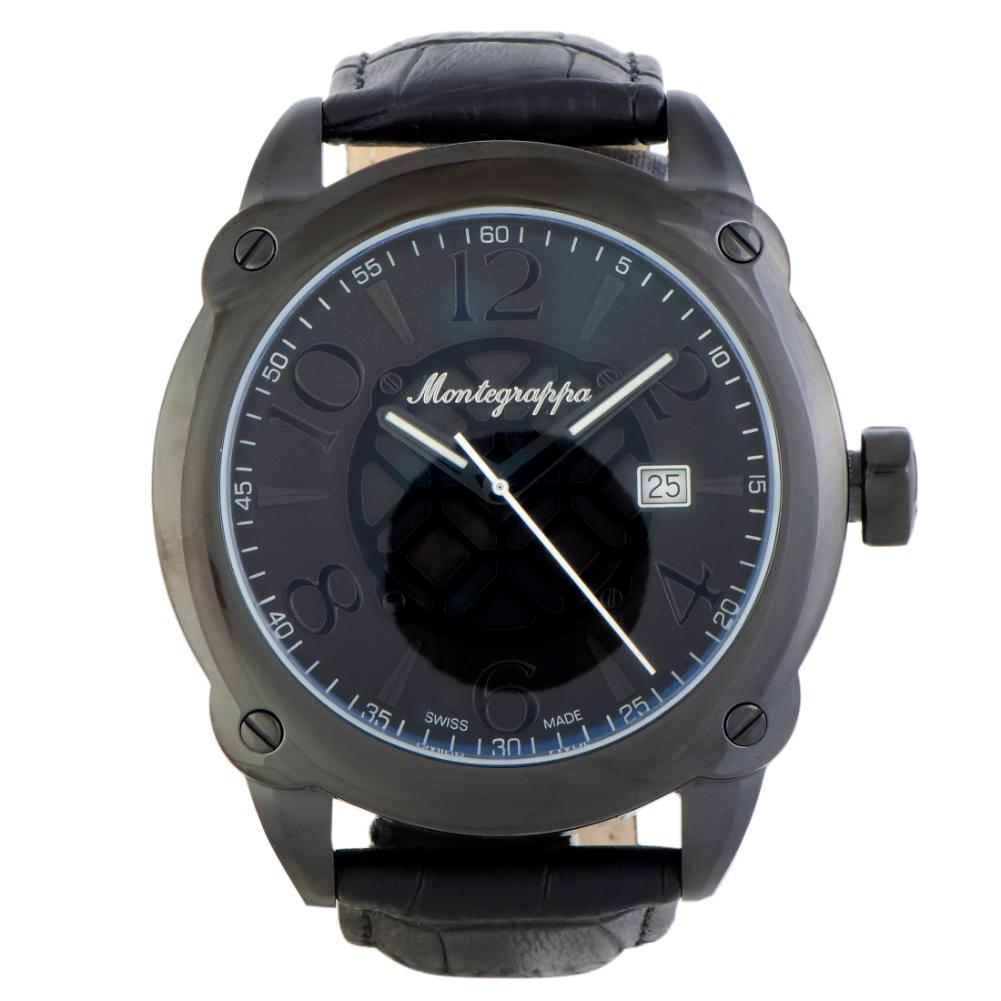 Certified Authentic & Warranty, Montegrappa Fortuna 1044, Millimeters Black Dial For Sale