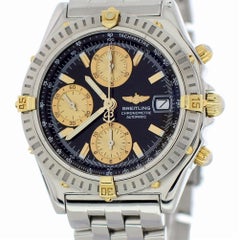 Certified Breitling Chronomat B13352 with Band and Blue Dial