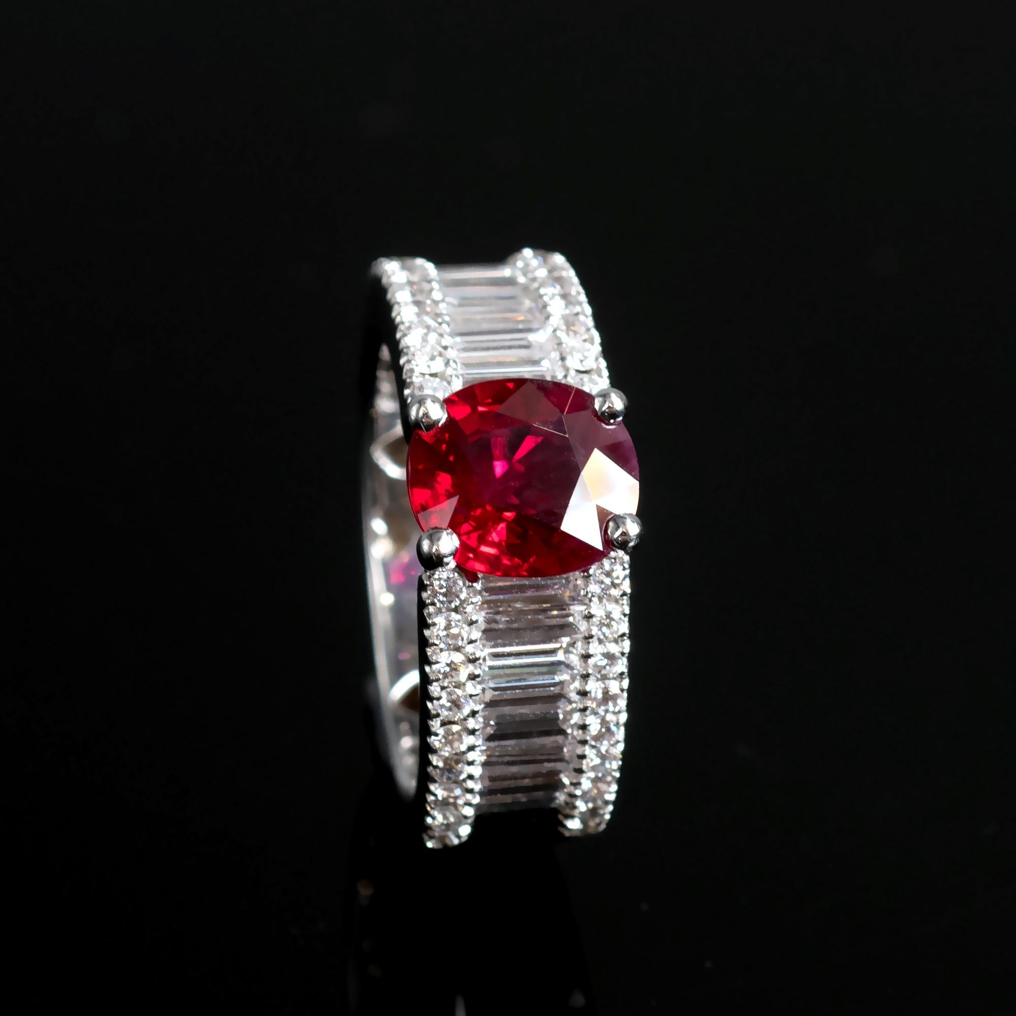 pigeon blood ruby ring