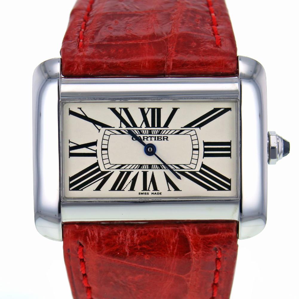 Certified Cartier Tank Divan W6300255