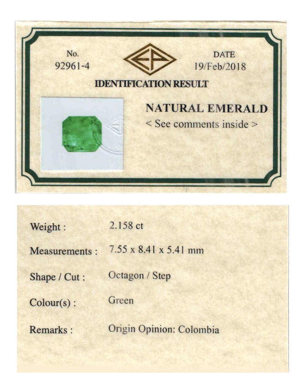 Certified Colombia Emerald Diamond 18 Karat White Gold Bracelet 3
