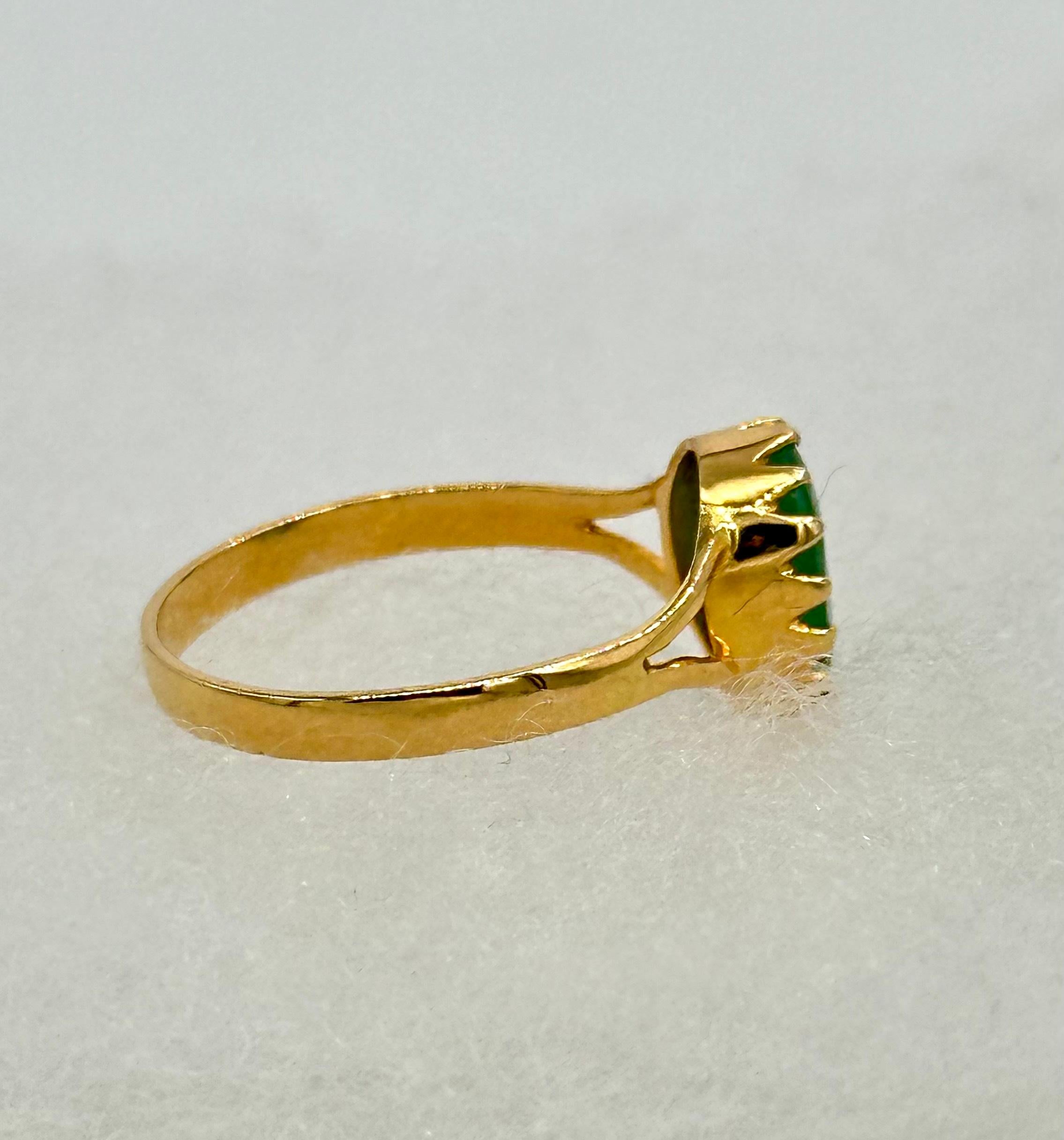 Zertifizierter kolumbianischer Smaragdring 2,30ctw Smaragd 14K massives Gelbgold Ring im Zustand „Neu“ im Angebot in Delhi, DL